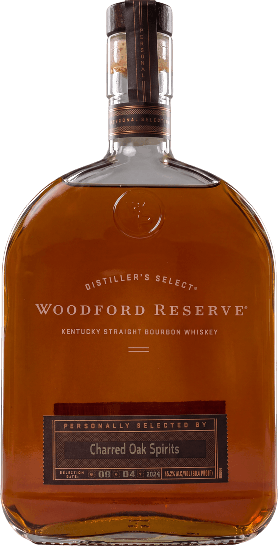 Woodford Reserve Distiller’s Select single barrel, 1 L — Charred Oak Spirits selection, sold out