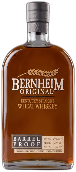 Bernheim Original Barrel Proof Kentucky Straight Wheat Whiskey