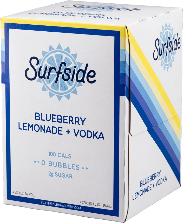 Surfside Blueberry Lemonade and Vodka